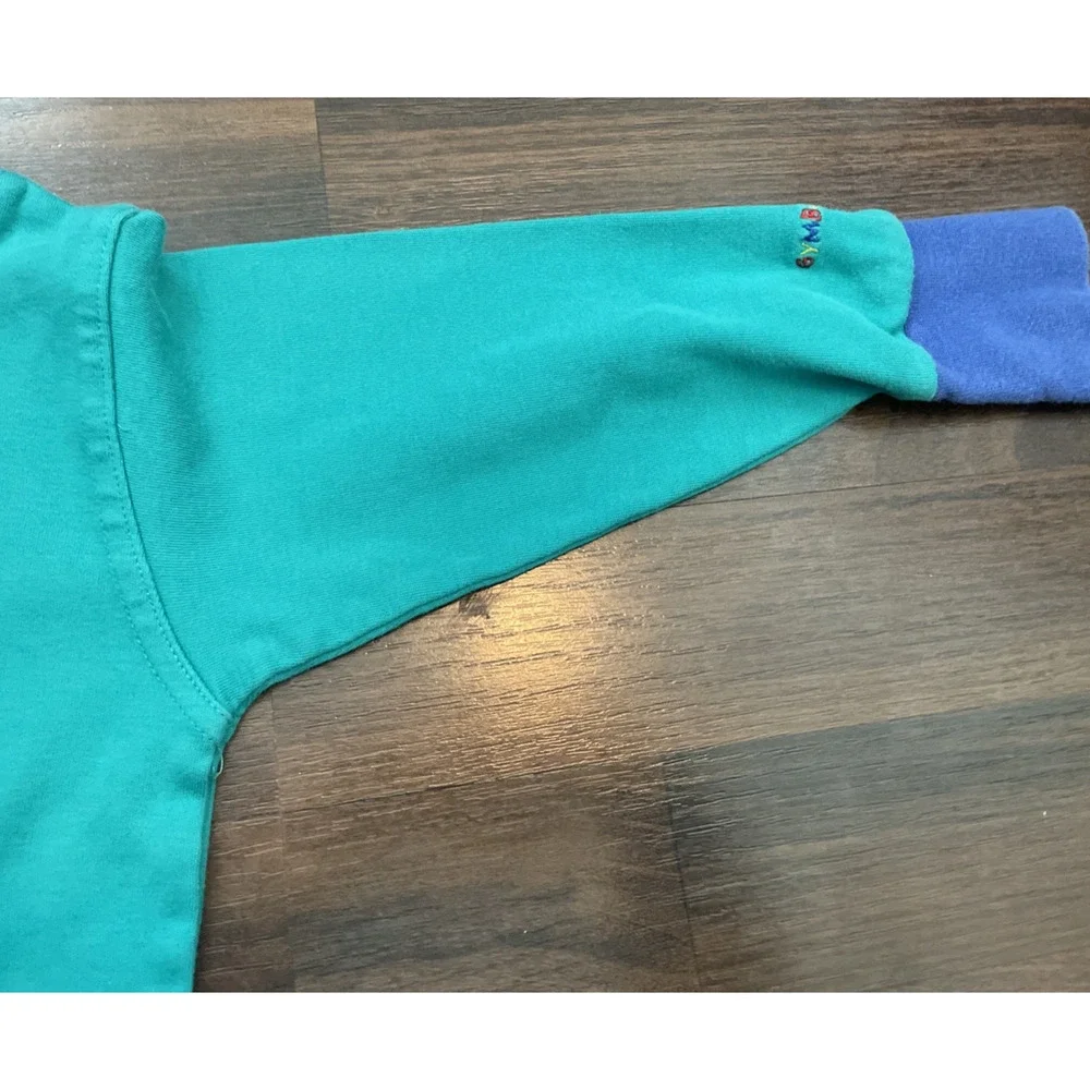 VTG LOT 90s Gymboree Rainbow Tag Colorblock Pants Polo Long Sleeve XS & Small